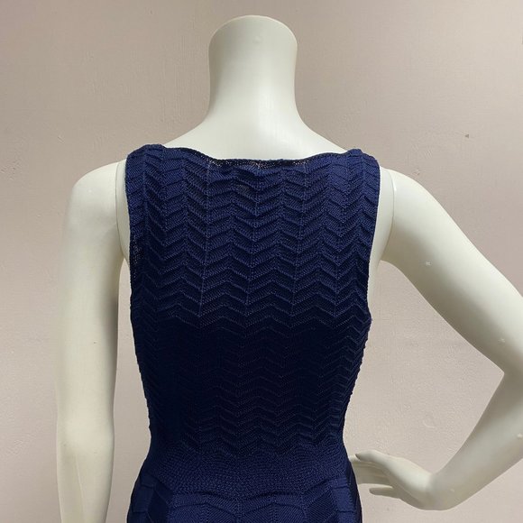 Ralph Lauren Navy Maxi Sweater Dress - Picture 8 of 11